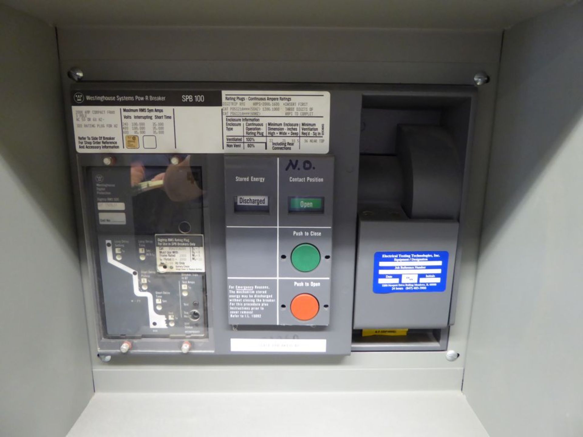 3000A Switchgear - 5 Verticals - Image 10 of 17