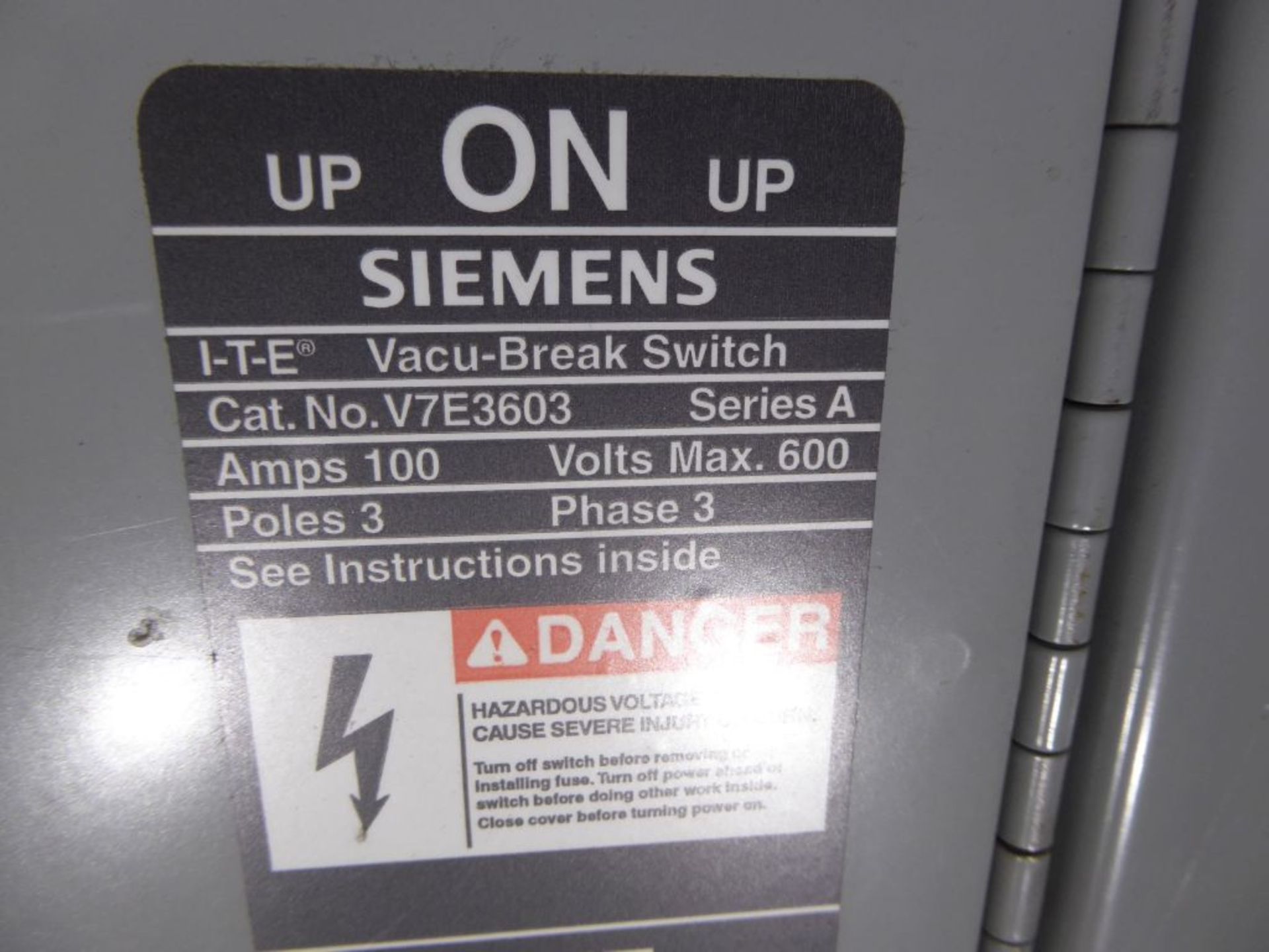 Siemens 800A Panel - Image 4 of 6