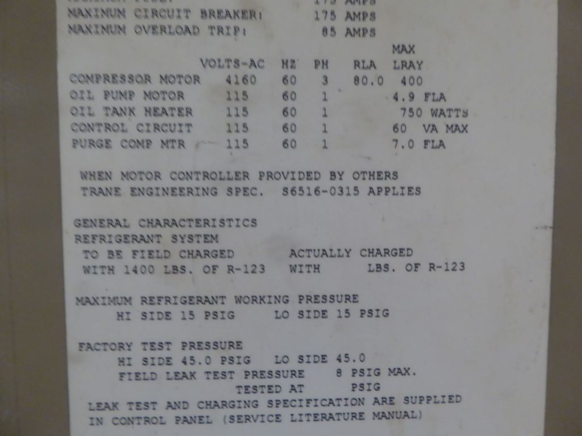 Trane CentraVac Chiller - Image 8 of 13