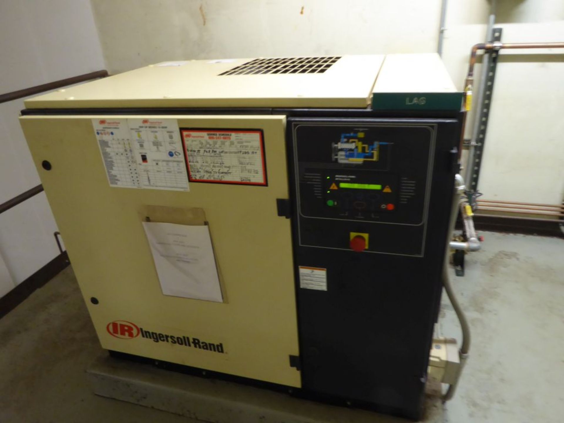 2002 Ingersoll Rand Air Compressor - Image 2 of 3