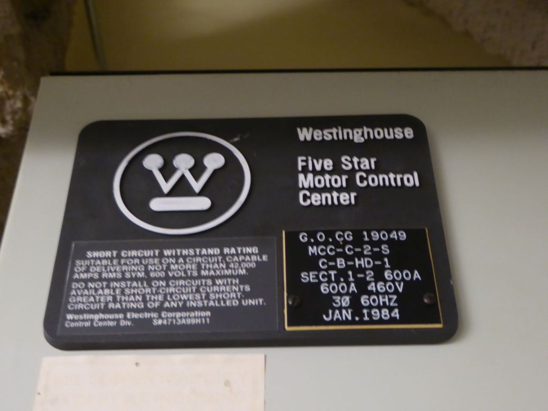 Westinghouse MCC - Image 2 of 49