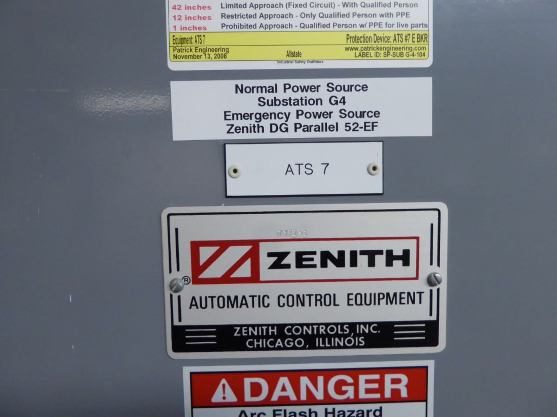 Zenith Automatic Transfer Switch - Image 2 of 9