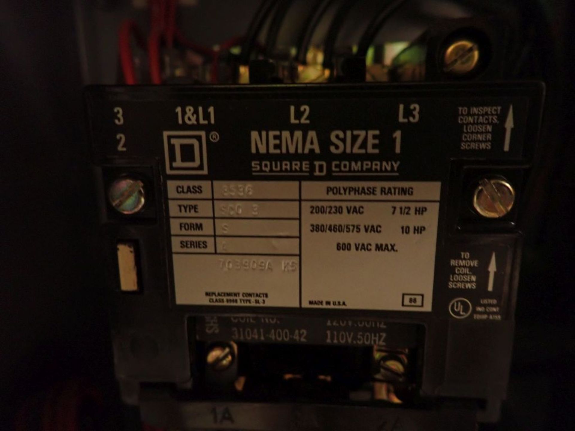 Square D Model 4 Control Center - 3 Verticals - Image 26 of 42