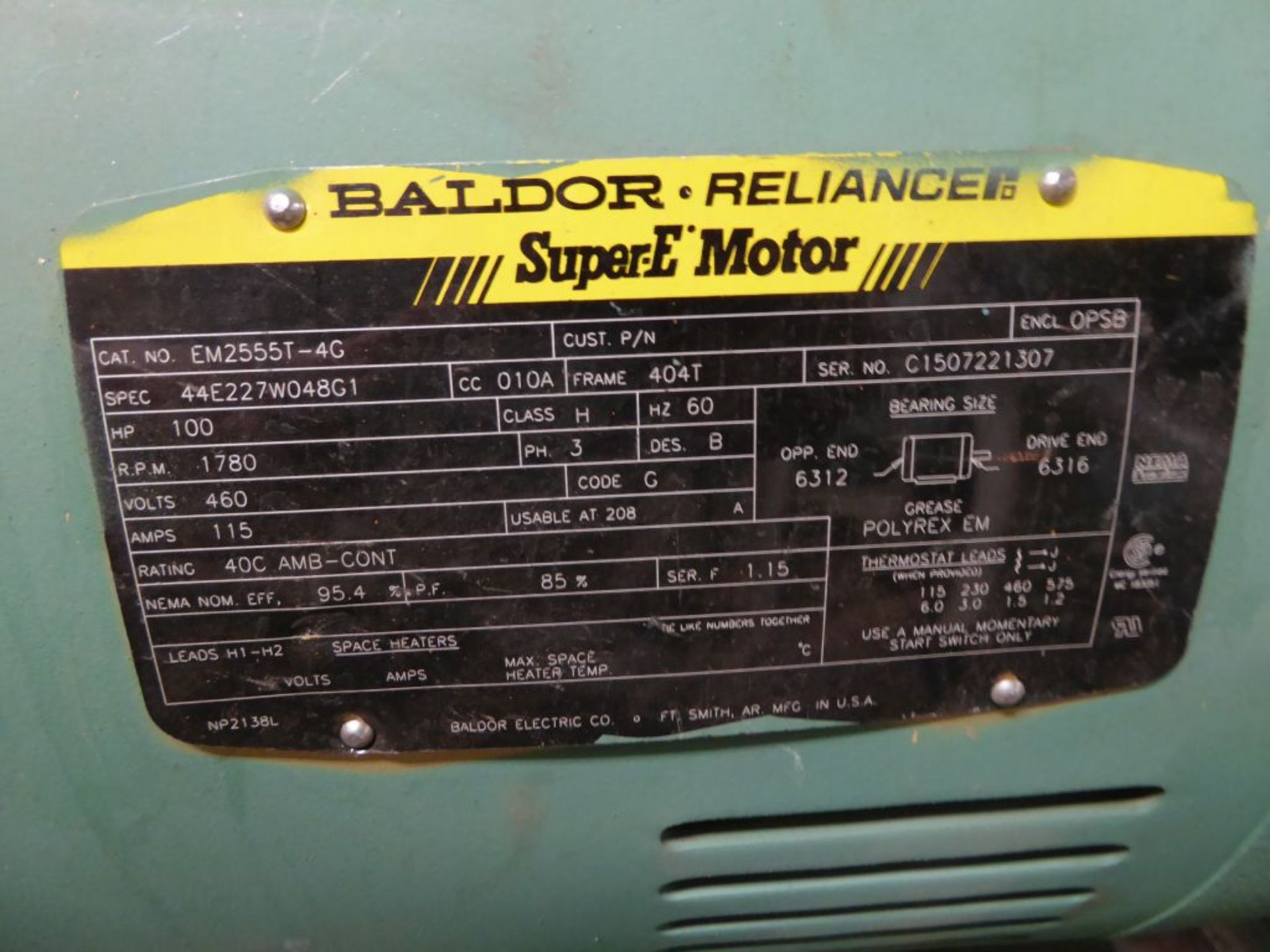 2015 Taco Pump w/Baldor Motor - Image 4 of 6