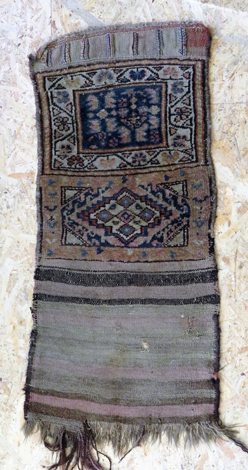 Tasche, Turkmenistan, alt, ca. 100 x 46 cm.