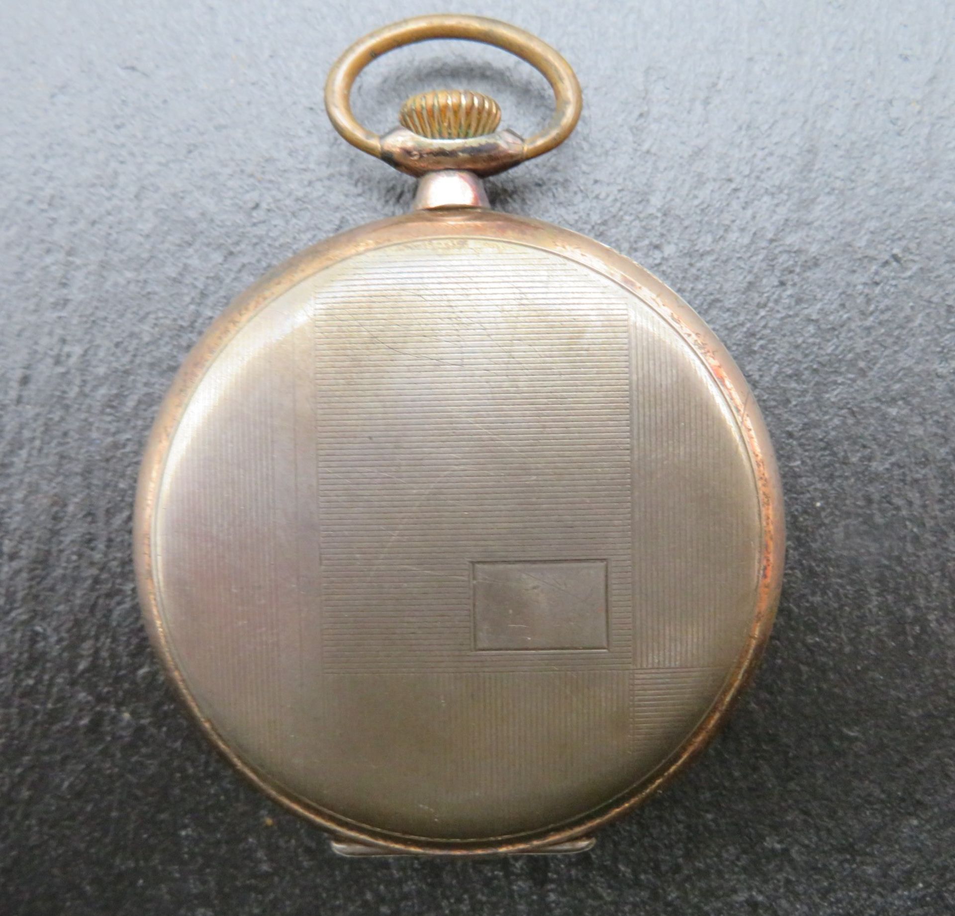 Taschenuhr, Pavor, um 1900, Gehäuse Silber 800/000, gepunzt, Teilvergoldung, Kronenaufzug, intakt,  - Bild 2 aus 3