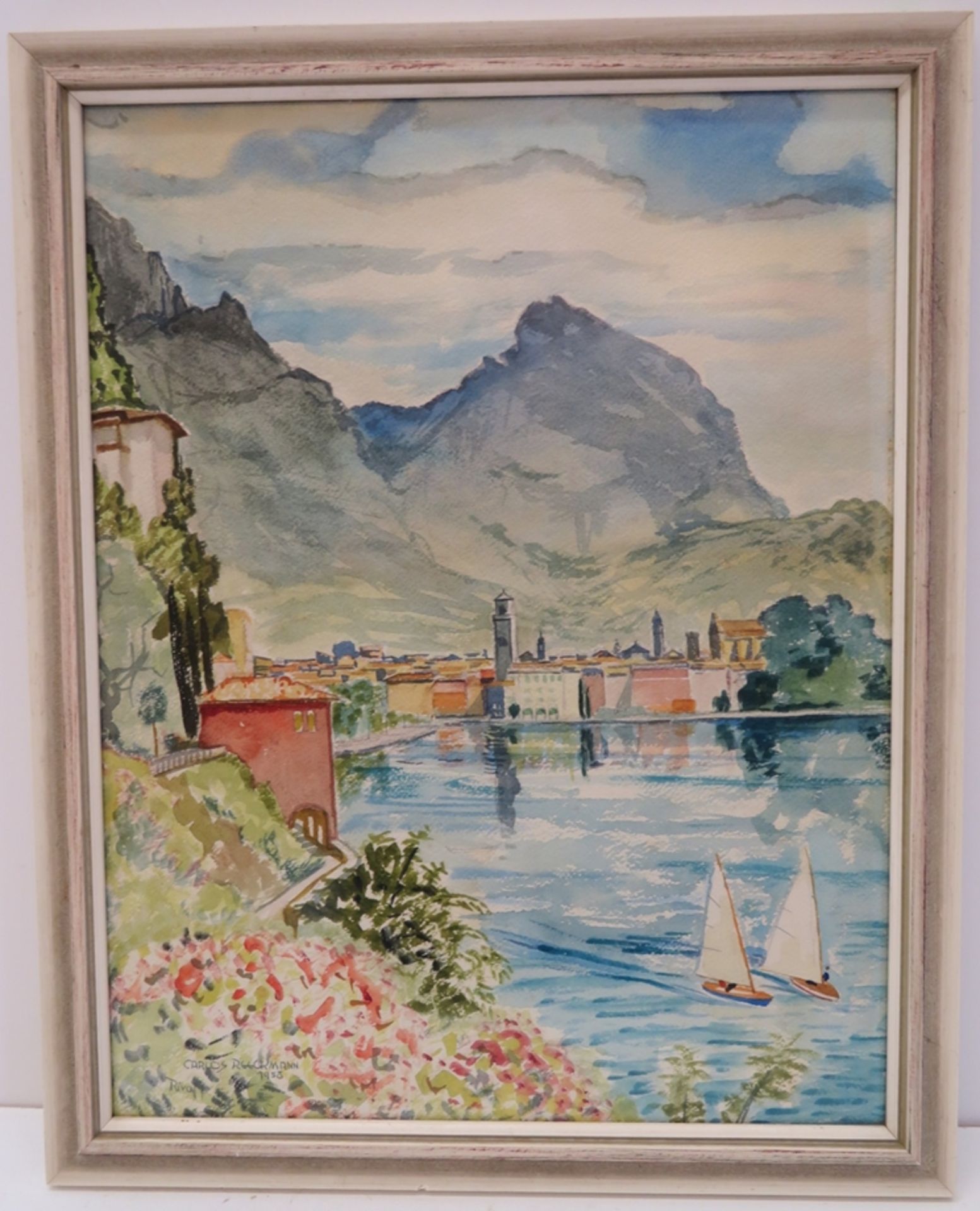 Reeckmann, Carlos, 1903 - 1971, spätexpressionistischer deutscher Maler, Grafiker und Künstler, - Bild 2 aus 2