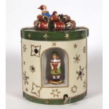 SPIELUHR, Herst Villeroy & Boch, Serie Christmas Toys,