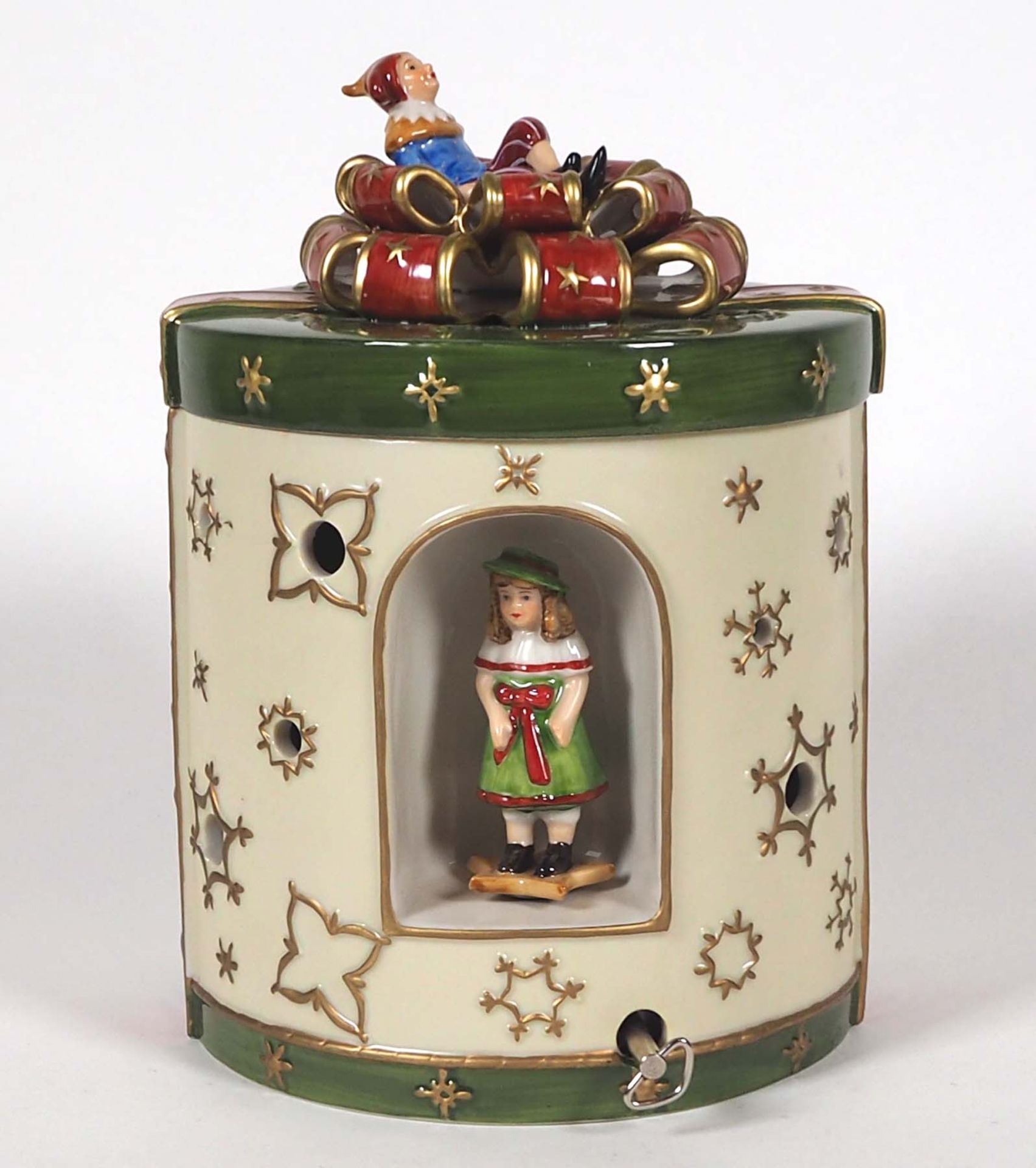 SPIELUHR, Herst Villeroy & Boch, Serie Christmas Toys,