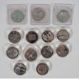 BRD, Gedenkmünzen, 13x 10 € aus 2002 - 06,