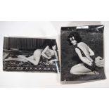 BERNARD, Bruno/ Bernard of Hollywood, 2 erotische Fotos, 1960er-Jahre,