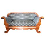 SOFA/ CANAPÉ, späte Biedermeier-Epoche/ Mitte 19.Jh.,