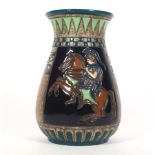 BALUSTERVASE, Manuf Imperial Amphora/ Turn-Tepitz, Keramik,