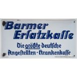 EMAILLESCHILD, 1920er/30er Jahre, Barmer