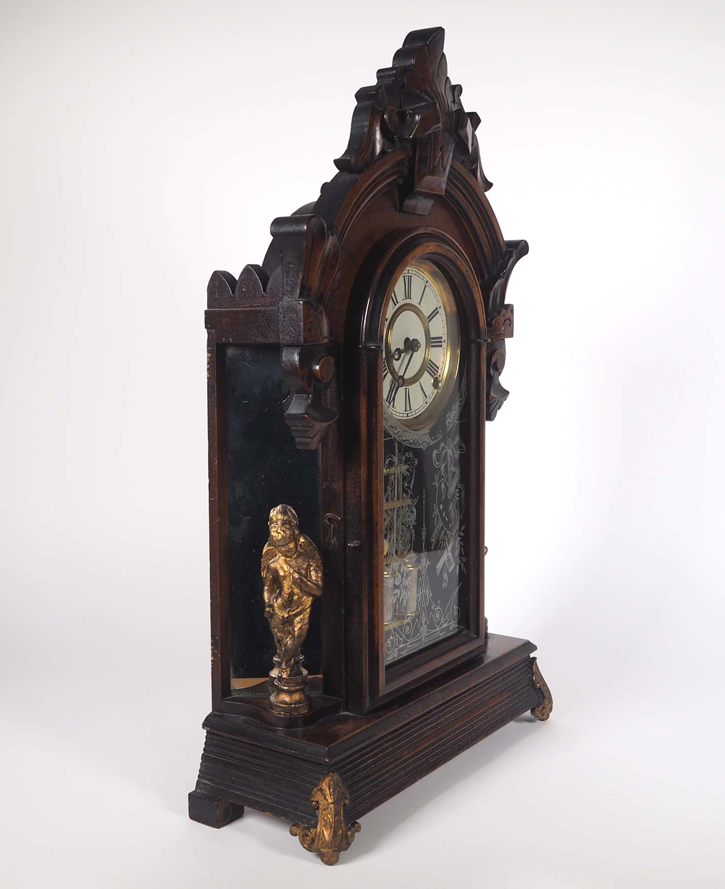 KAMINUHR, Herst Ansonia Clock Company/ New York, - Image 2 of 2