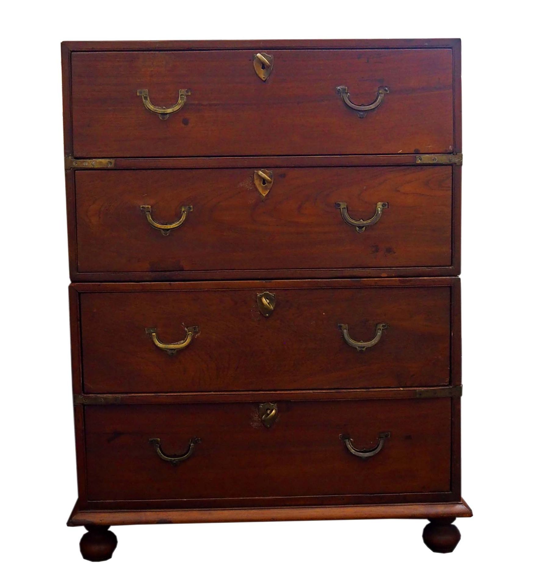 SCHIFFSKOMMODE/ GEORGIAN CHEST OF DRAWERS, Regency-Epoche,