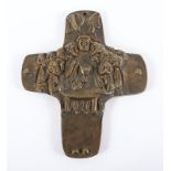HÖHNEN, Olaf, "Kreuz", Bronze, 27 x