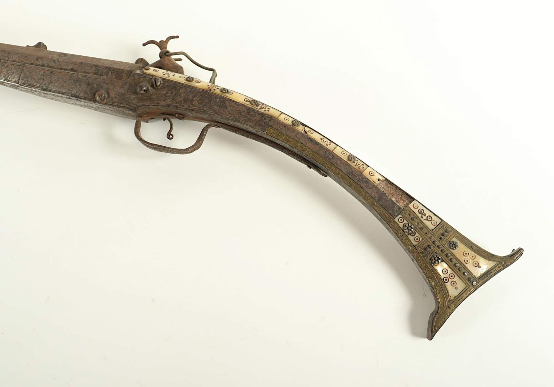 MIQUELETGEWEHR, achtkantiger, in rund - Image 2 of 5