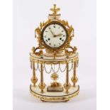 LOUIS-SEIZE-PENDULE, Marmor,