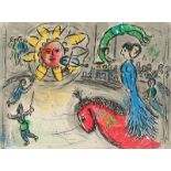 CHAGALL, Marc, "Sonne mit rotem