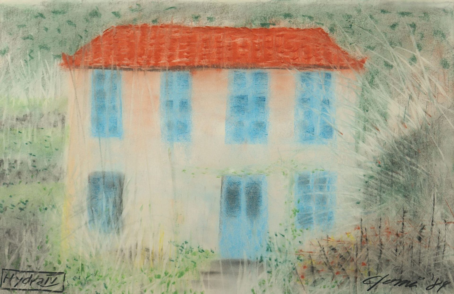 JOMÜ, Felix (1943-2006), "Haus", - Image 2 of 2