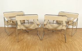 VIER WASSILY CHAIRS (CLUBSESSEL B3),