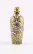 CLOISONNÉ-SNUFF BOTTLE, Korpus und