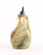 SNUFF BOTTLE, wohl Perlmutt, Stopper