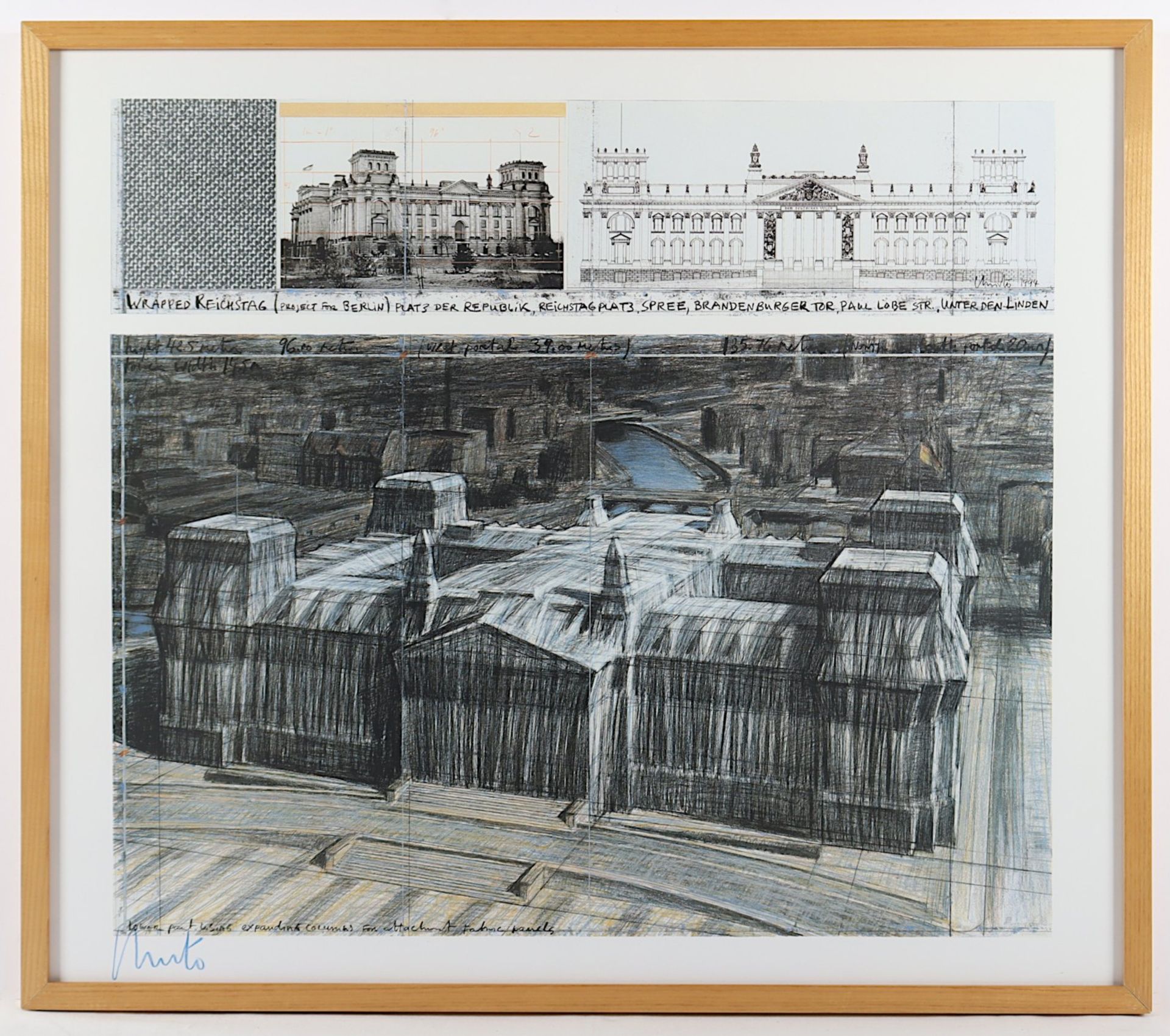 CHRISTO, "Wrapped Reichstag",