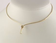 COLLIER, 750/ooo Gelbgold, offener