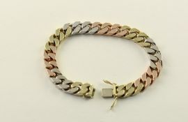 PANZERARMBAND, 585/ooo Gelbgold,