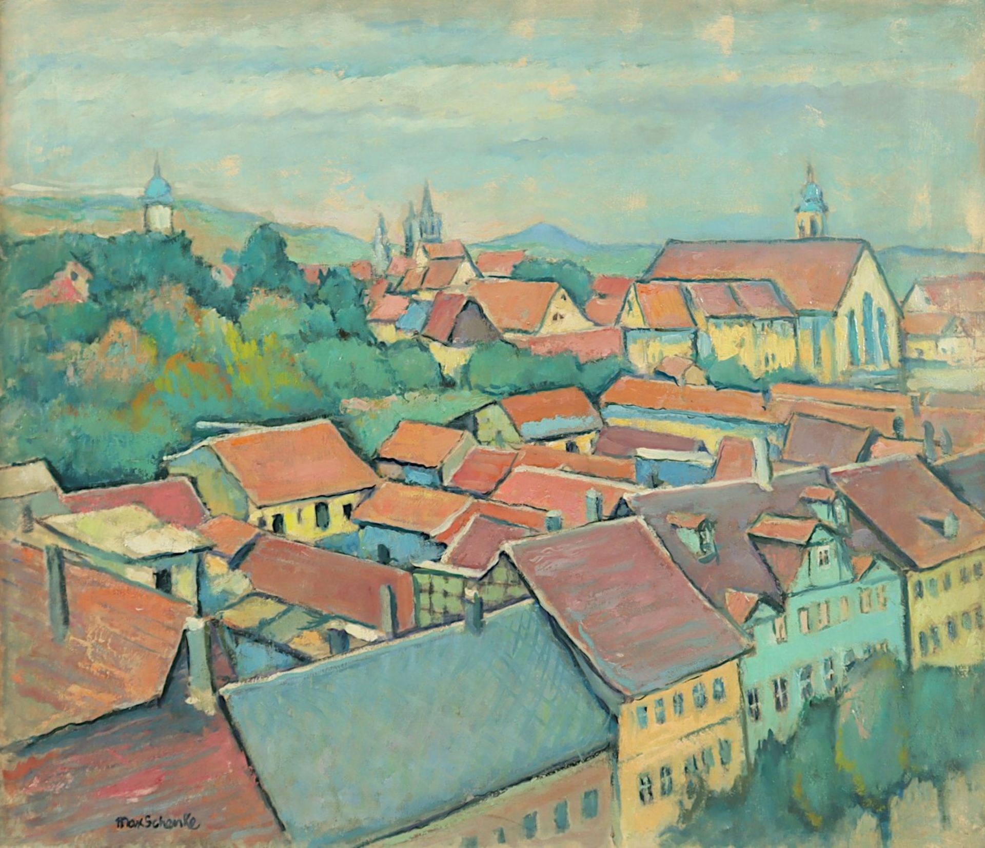 SCHENKE, Max (1891-1957), "Ansicht von - Bild 2 aus 3