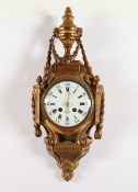 WANDUHR IM LOUIS-SEIZE-STIL, Holz,