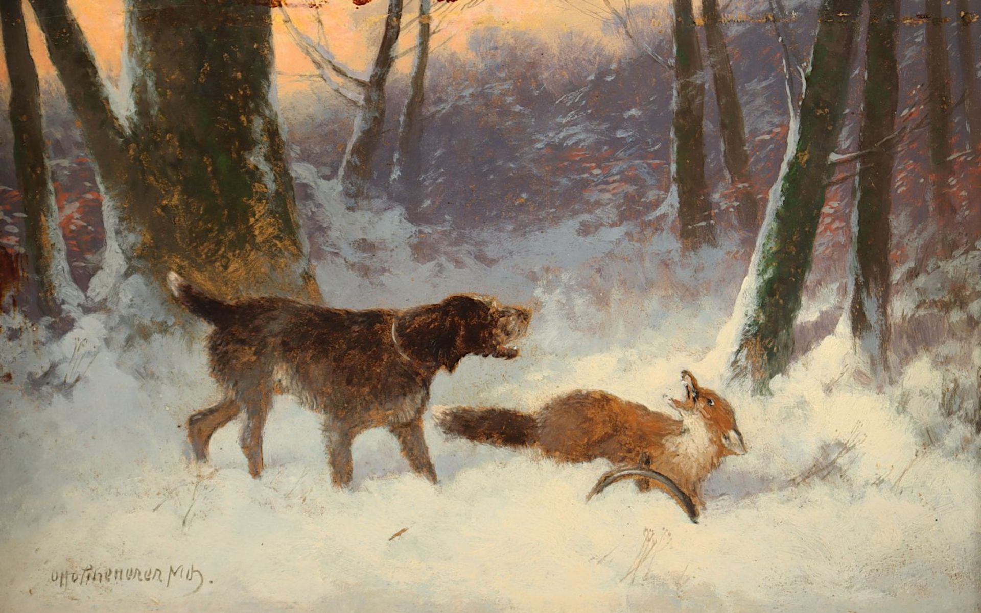 SCHEUERER, Otto (1862-1934), "Jagdhund