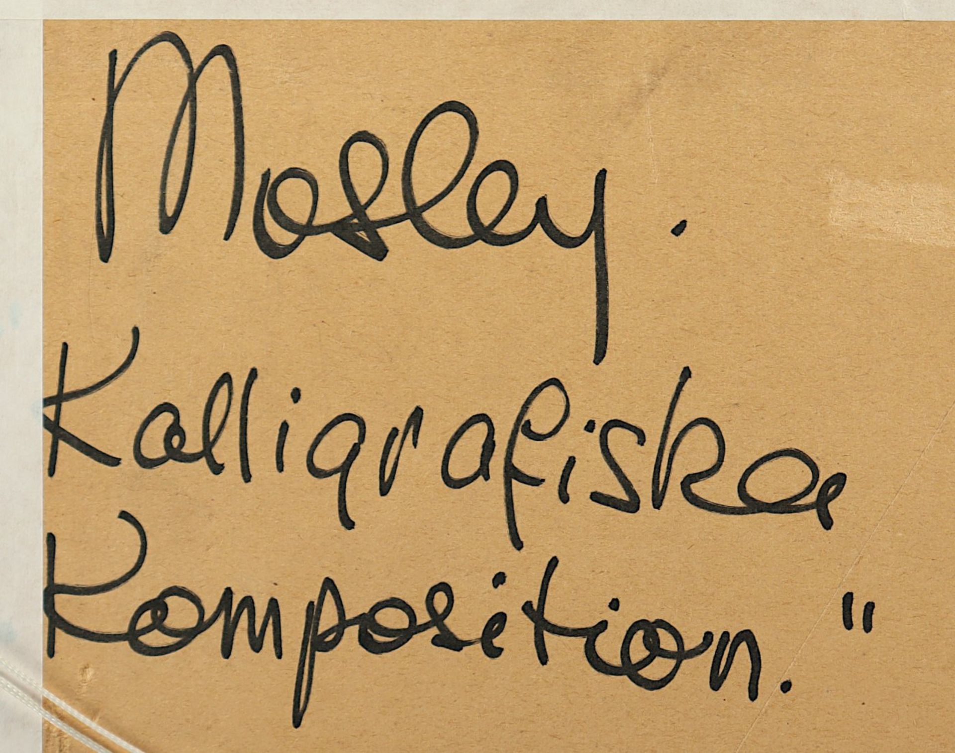 MOSLEY, Tom, "Komposition", - Bild 2 aus 2