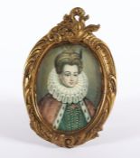 MINIATUR, "Louis de Lorraine", farbige