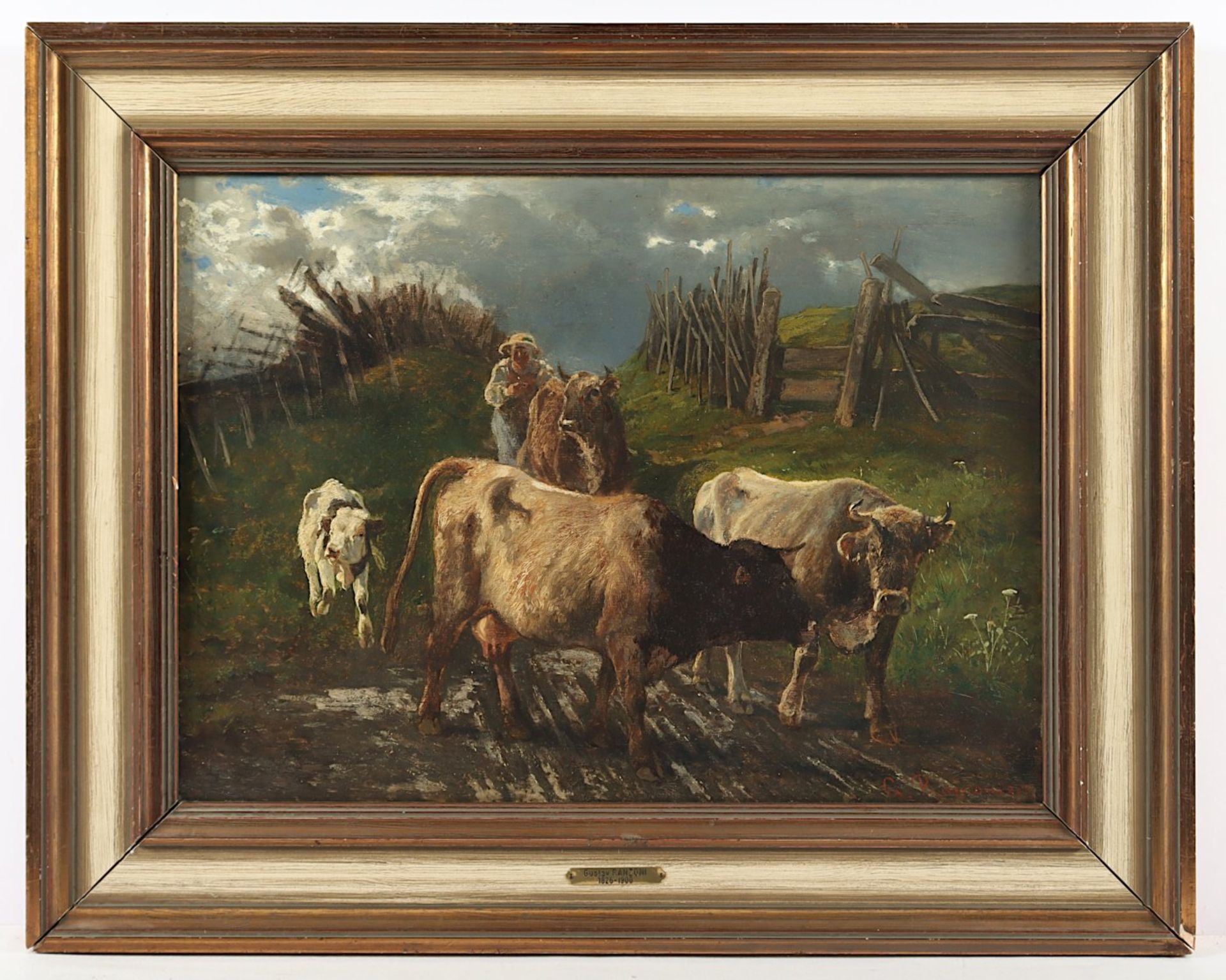 RANZONI, Gustav (1826-1900), "Bauer - Bild 2 aus 4