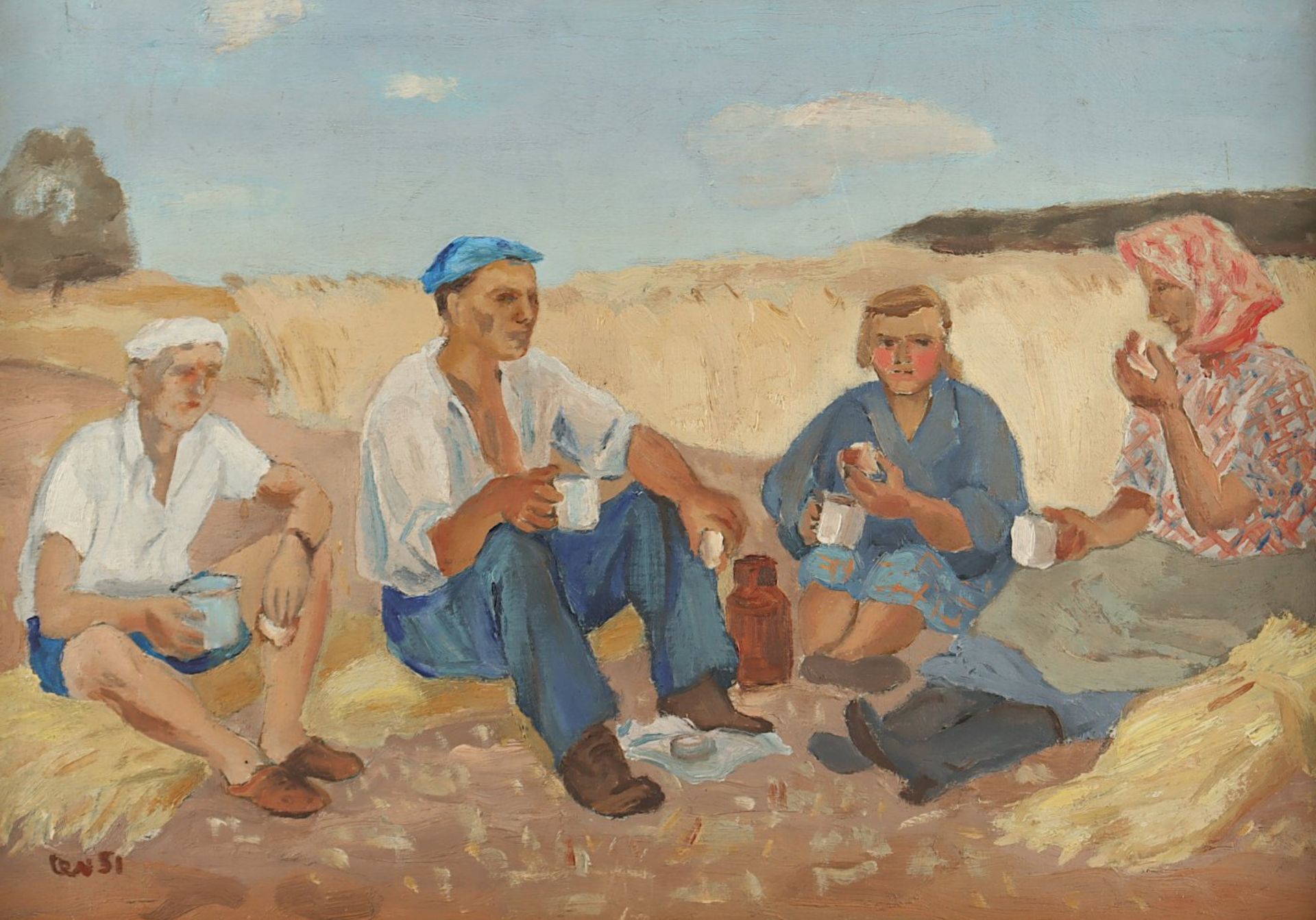 SIMAK, Lev (1896-1986), "Rast der