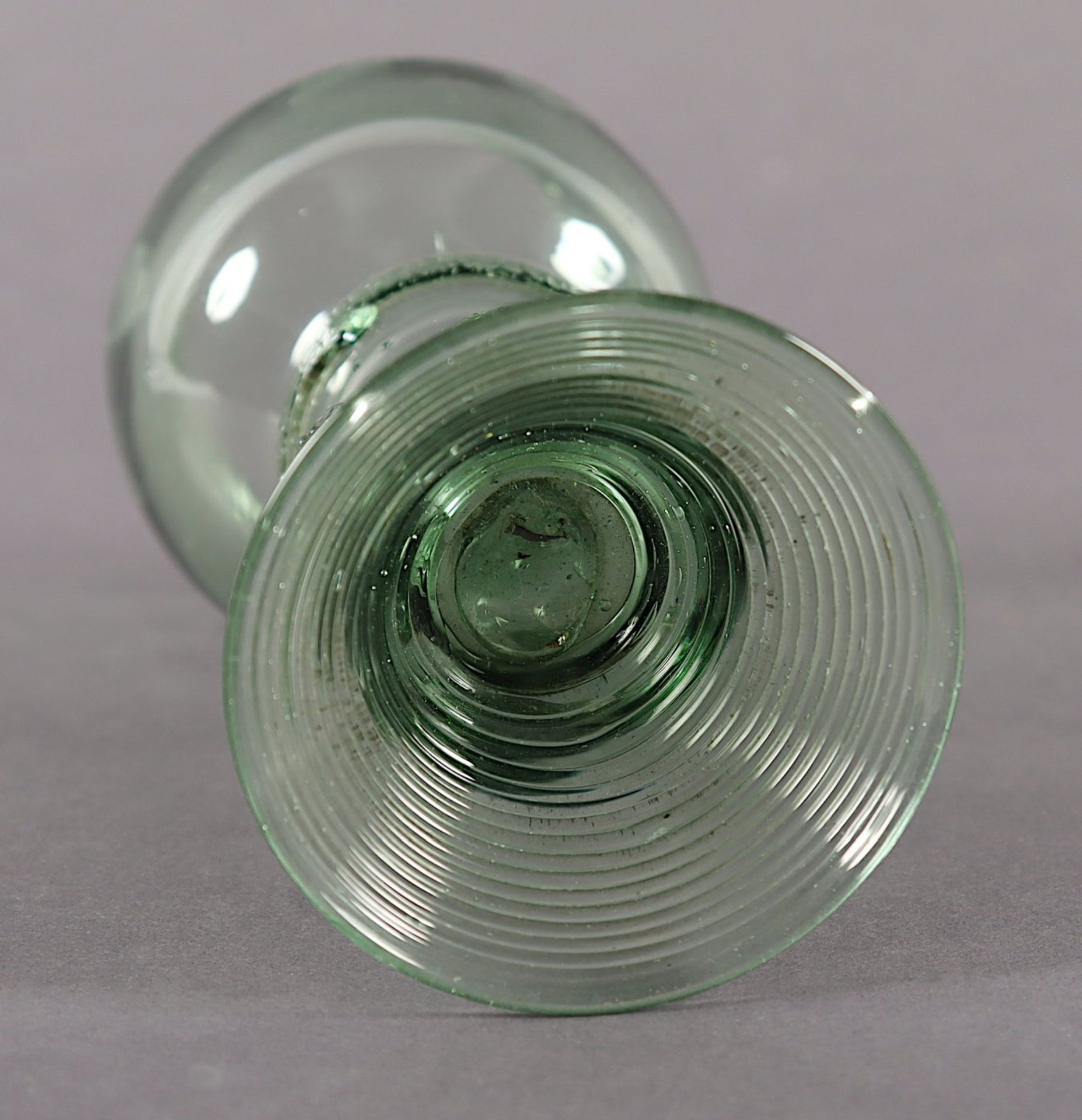 RÖMER, hellgrünes Glas, Abriss, - Bild 2 aus 2