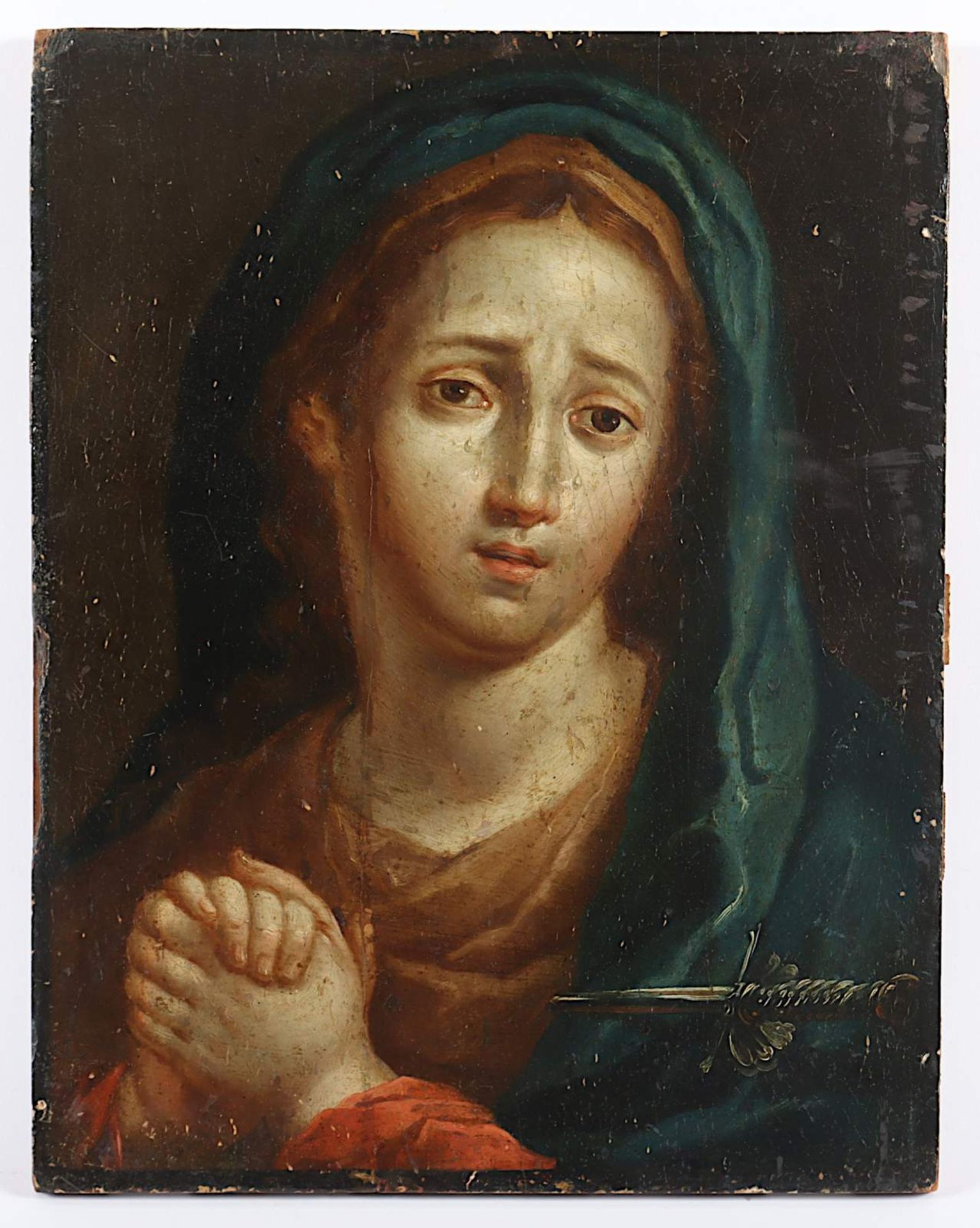 SAKRALMALER UM 1700, "Mater Dolorosa",