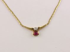 COLLIER, 585/ooo Gelbgold,