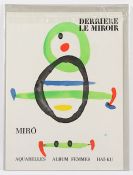 DERRIERE LE MIROIR, Miro, 1967, mit