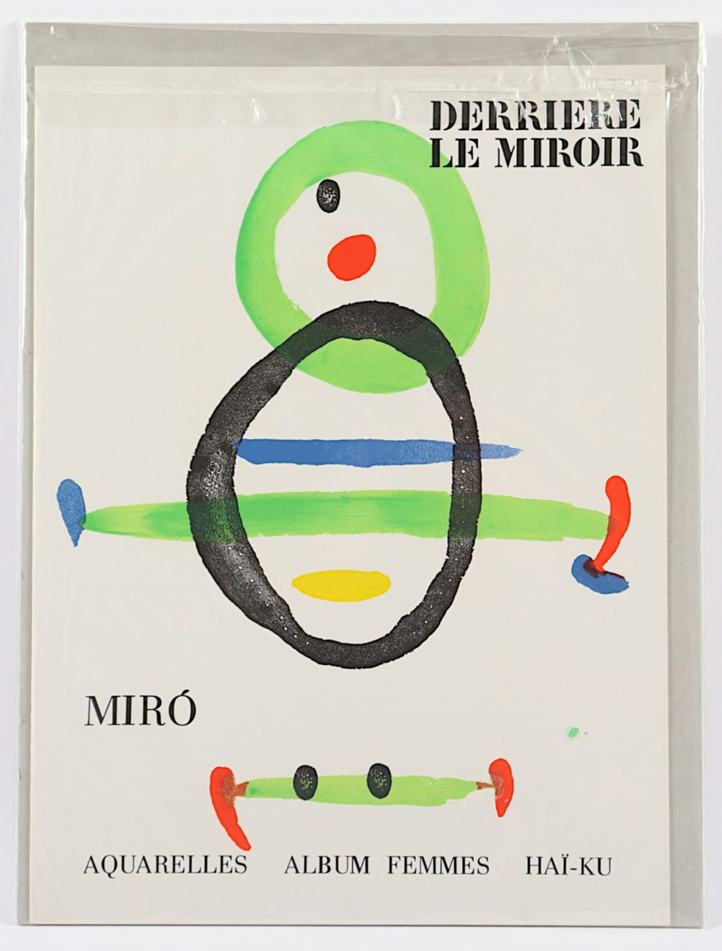 DERRIERE LE MIROIR, Miro, 1967, mit