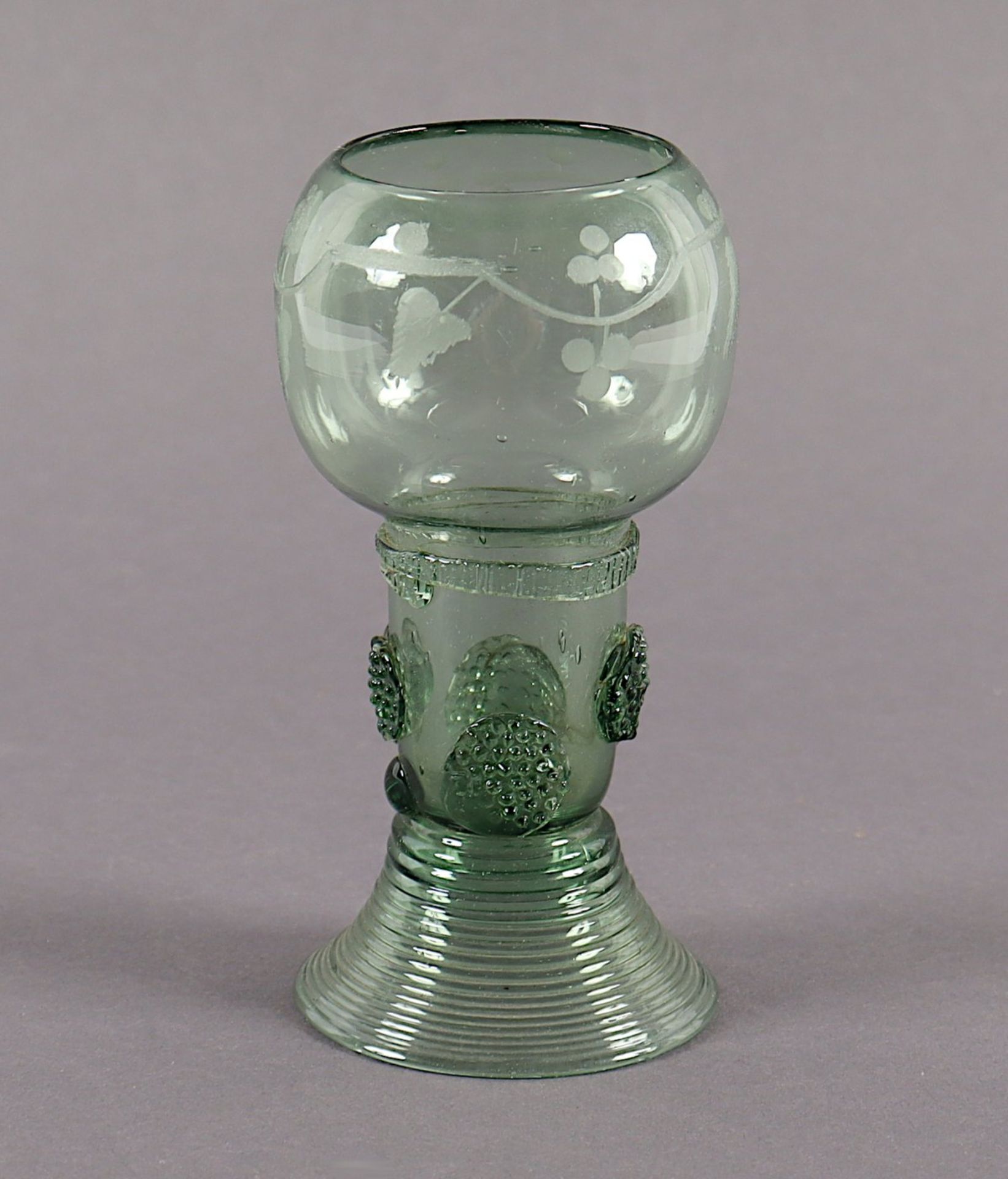 RÖMER, hellgrünes Glas, Abriss,