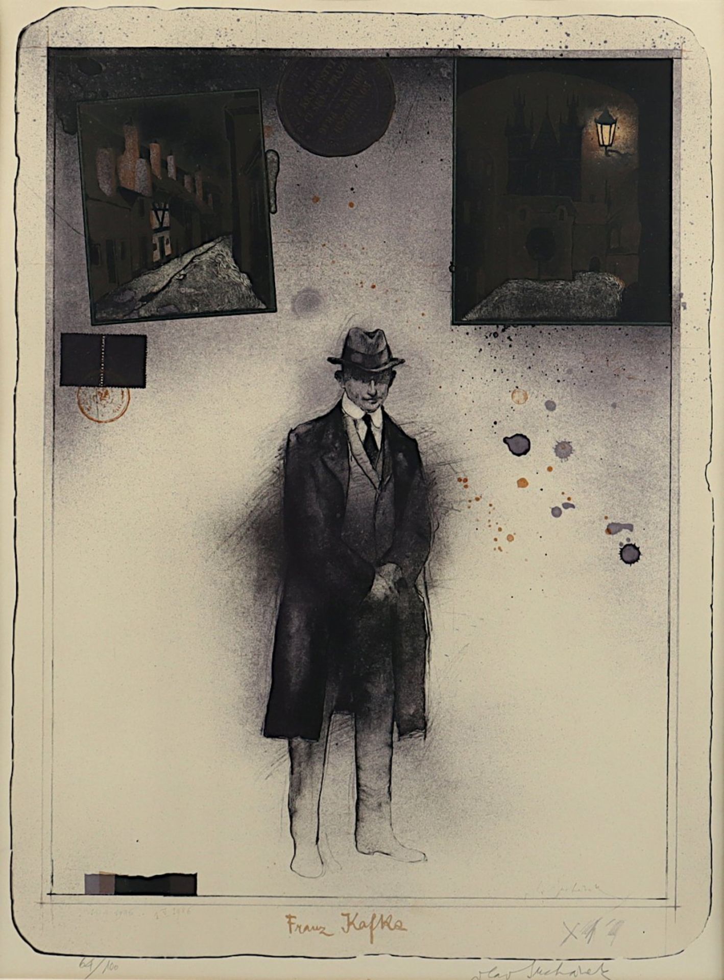SUCHANEK, Vladimir, "Franz Kafka", - Bild 2 aus 2