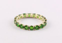 PERIDOT-MEMORYRING, 585/ooo Gelbgold,