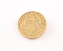 20 FRANC LEOPOLD II., 900/ooo