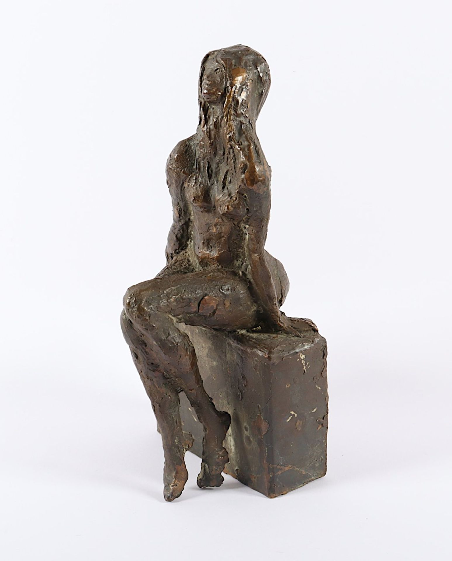 SCHRÖDER, Hans, "Giselle", Bronze, H - Image 2 of 4