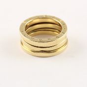 BULGARI-DAMENRING, 750/ooo Gelbgold,