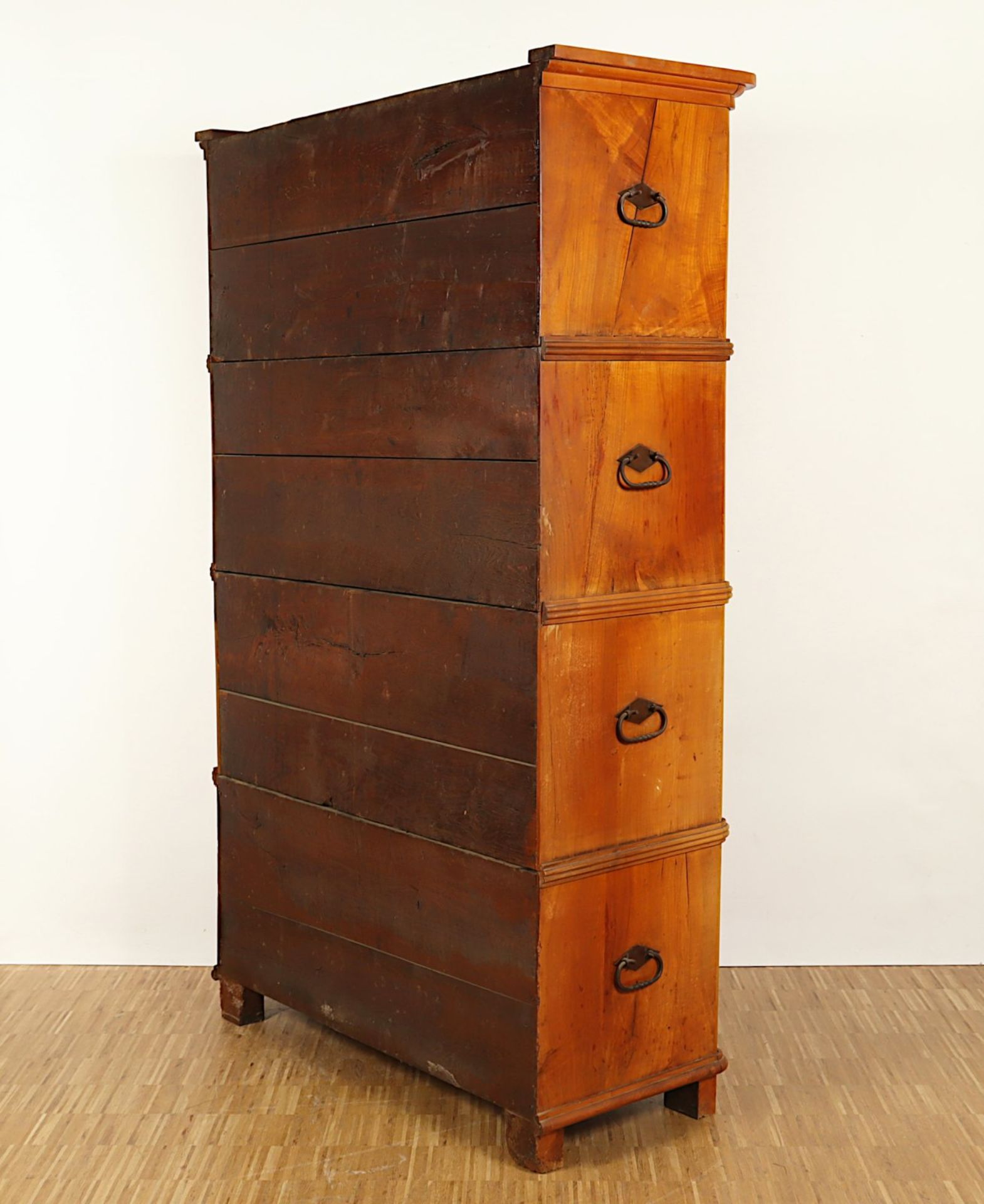 BIEDERMEIER-BRANDSCHRANK, Kirschbaum, - Bild 4 aus 4